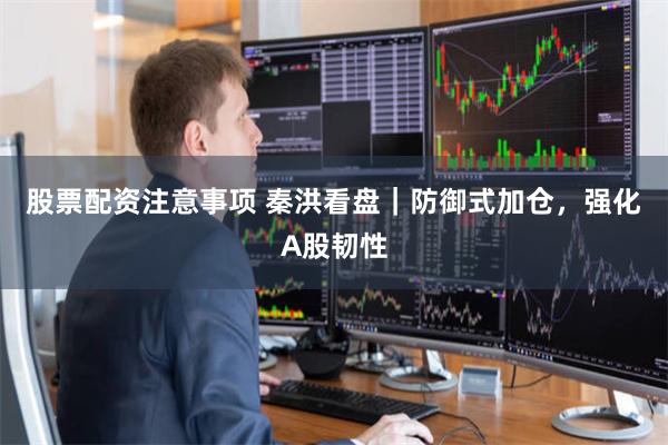 股票配资注意事项 秦洪看盘｜防御式加仓，强化A股韧性