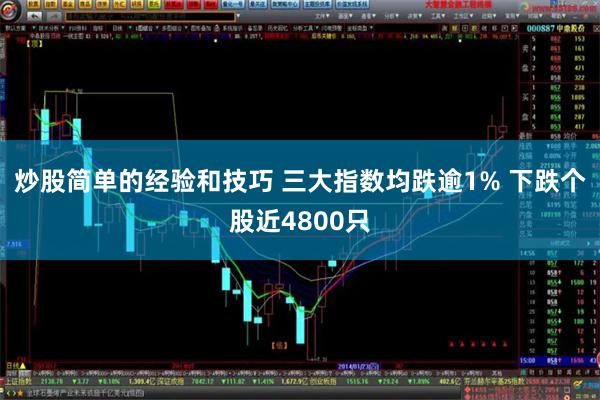 炒股简单的经验和技巧 三大指数均跌逾1% 下跌个股近4800只