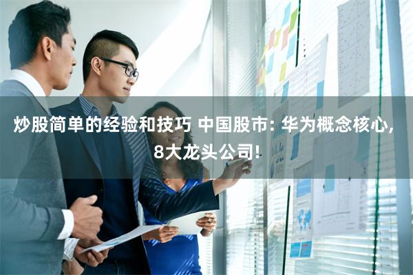 炒股简单的经验和技巧 中国股市: 华为概念核心, 8大龙头公司!