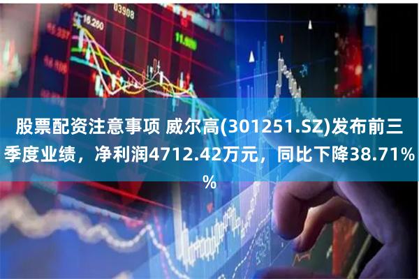 股票配资注意事项 威尔高(301251.SZ)发布前三季度业绩，净利润4712.42万元，同比下降3