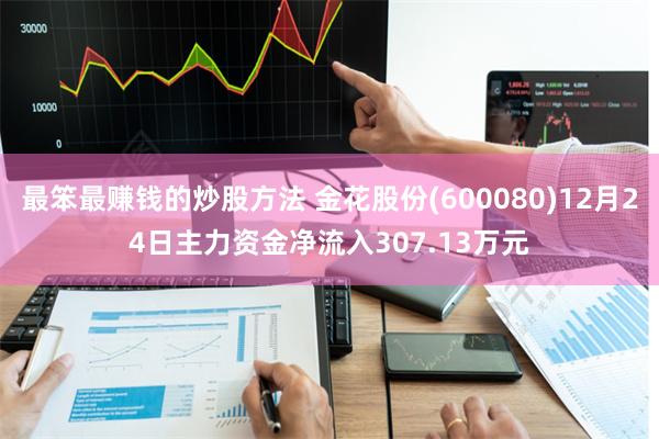最笨最赚钱的炒股方法 金花股份(600080)12月24日主力资金净流入307.13万元