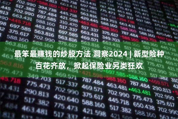 最笨最赚钱的炒股方法 洞察2024 | 新型险种百花齐放，掀起保险业另类狂欢