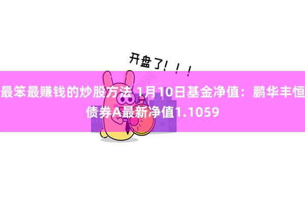 最笨最赚钱的炒股方法 1月10日基金净值:鹏华丰恒债券A最新净值1.1059